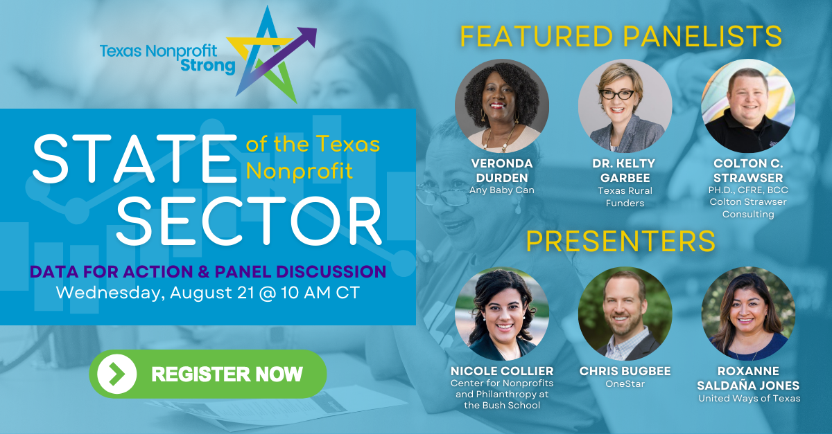 State of the Texas Nonprofit Sector: Data for Action & Panel Discussion