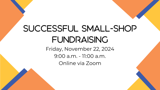 Successful Small-Shop Fundraising
