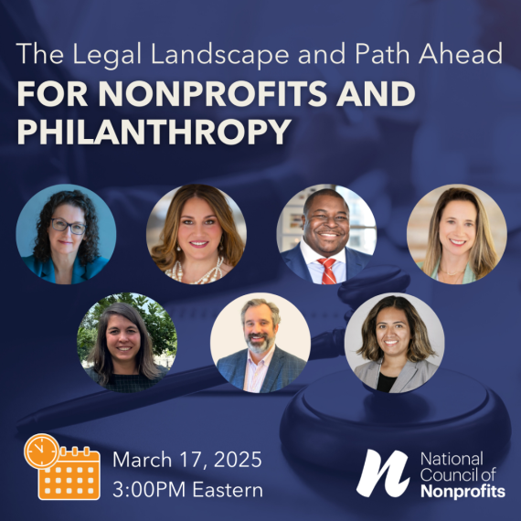 The Legal Landscape and Path Ahead for Nonprofits and Philanthropy