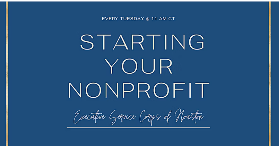 How to start a nonprofit