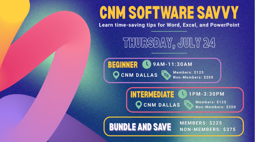 CNM Software SAVVY Seminar - Dallas
