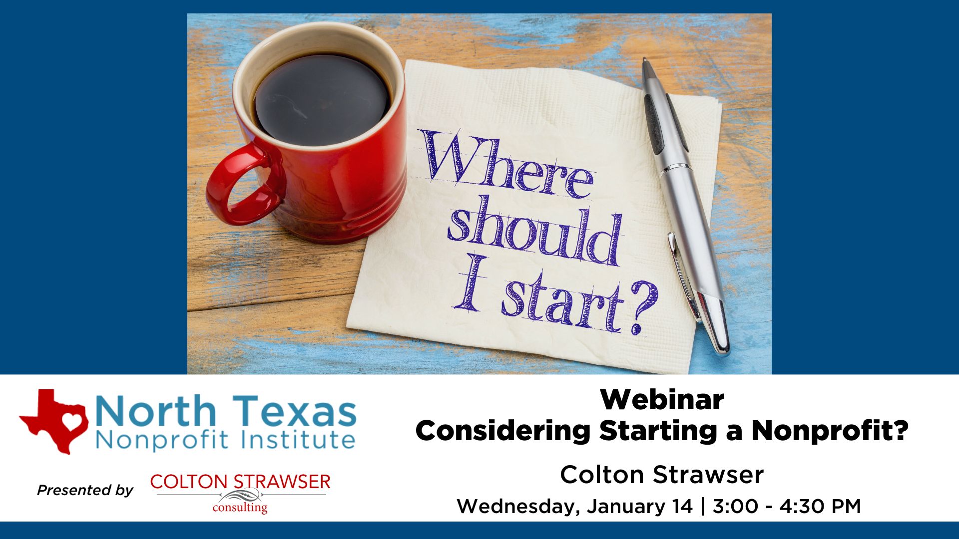 Considering Starting a Nonprofit