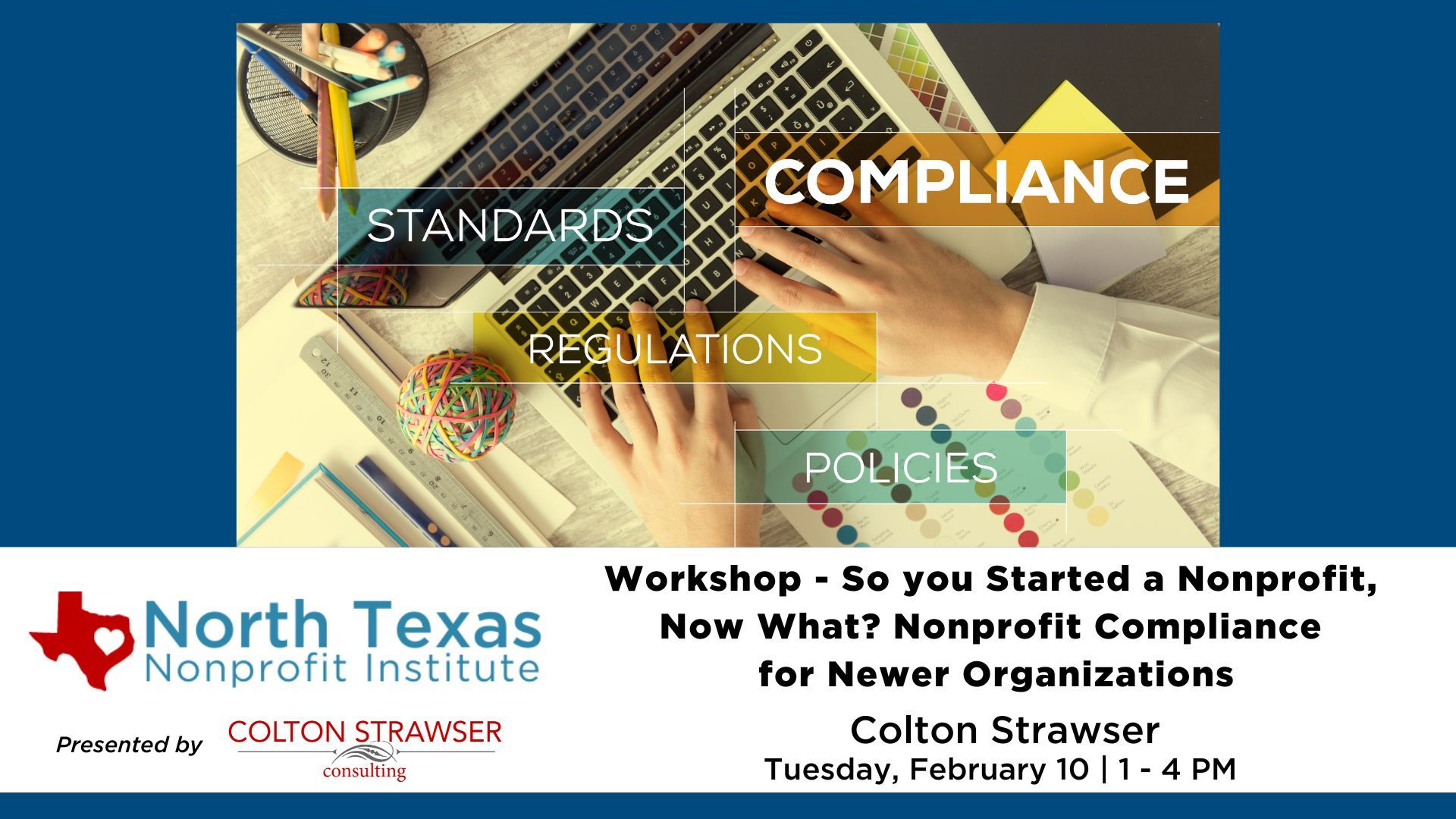 Compliance for Newer Organizations
